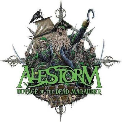 Alestorm "Voyage Of The Dead Marauder LP BLACK"