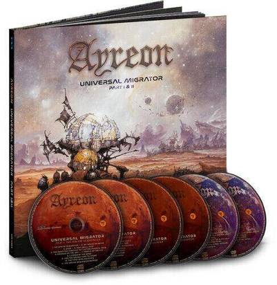 Ayreon "Universal Migrator Part I & II EARBOOK"
