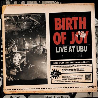Birth Of Joy "Live At Ubu"
