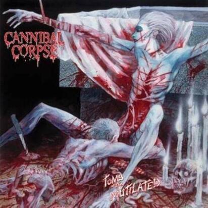 Cannibal Corpse "Tomb Of The Mutilated LP SPLATTER"