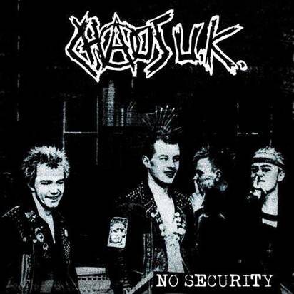 Chaos UK "No Security EP BLUE"
