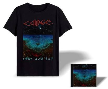 Collage "Over And Out"  LTD BUNDLE CD+T SHIRT