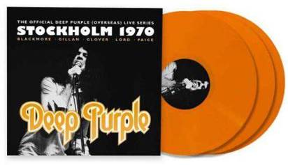 Deep Purple "Stockholm 1970 LP ORANGE"
