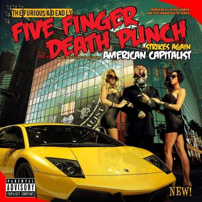 Five Finger Death Punch "American Capitalist 10th Anniversary Edition LP COLORED"