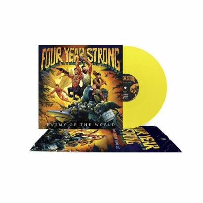 Four Year Strong "Enemy Of The World LP COLORED"