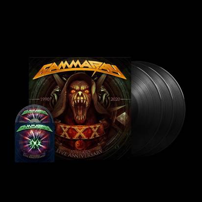 Gamma Ray "30 Years Live Anniversary LPBLURAY BLACK"
