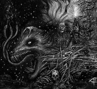 Grafvitnir "Obeisance To A Witch Moon Lp"