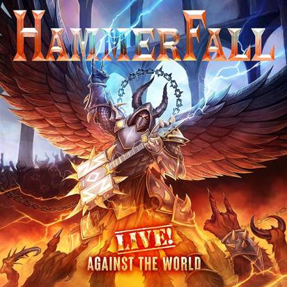 Hammerfall "Live Against The World LP ORANGE"