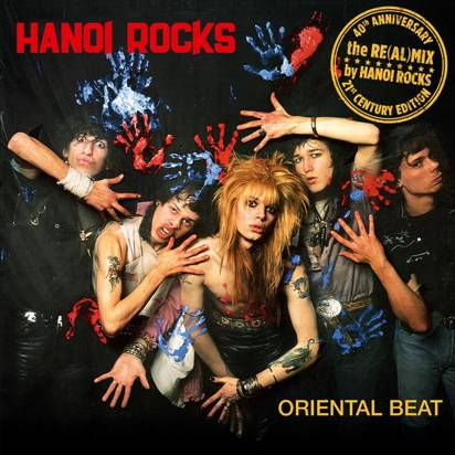 Hanoi Rocks "Oriental Beat – 40th Anniversary Real Mix LP BLACK"