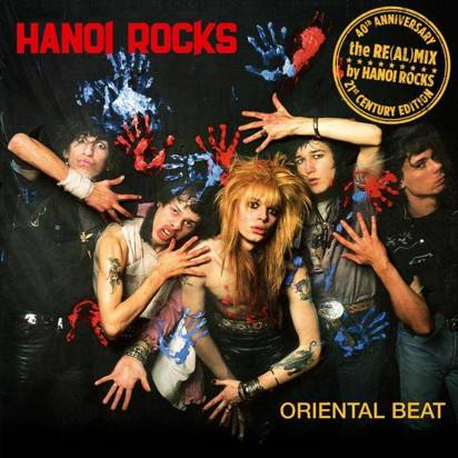 Hanoi Rocks "Oriental Beat – 40th Anniversary Real Mix LP RED"
