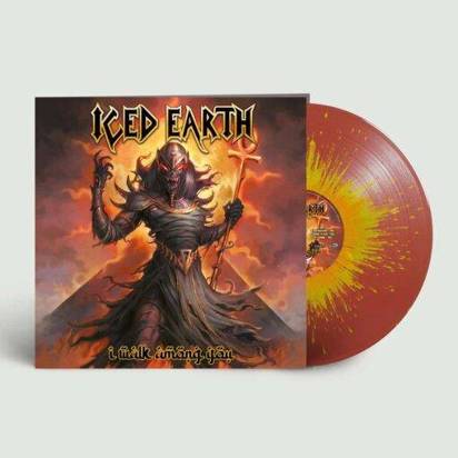 Iced Earth "I Walk Among You LP RED YELLOW ORANGE"