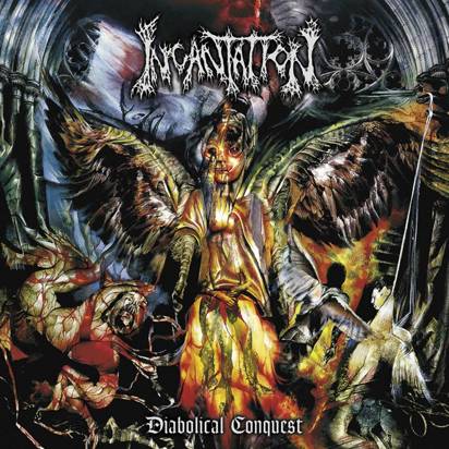 Incantation "Diabolical Conquest LP BLUE"