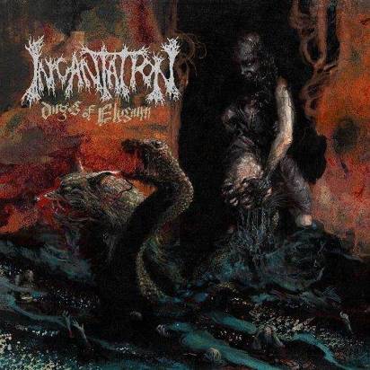 Incantation "Dirges Of Elysium Limited LP ORANGE BLACK"