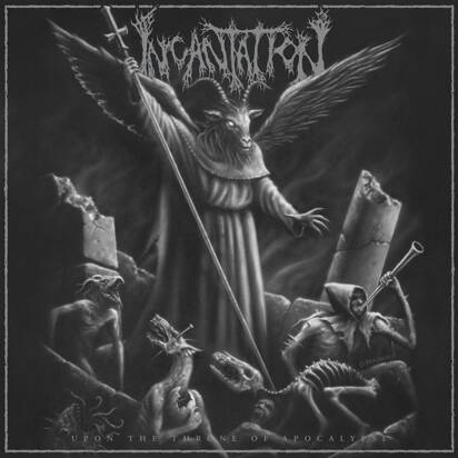 Incantation "Upon The Throne Of Apocalypse LP SPLATTER"
