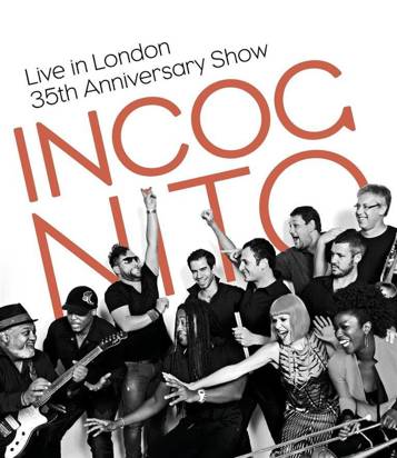 Incognito "Live In London - 35th Anniversary Show Dvd"