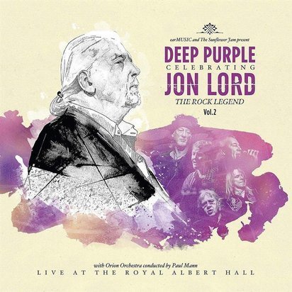 Jon Lord Deep Purple & Friends "Deep Purple Celebrating Jon Lord The Rock Legend Vol 2 LP"