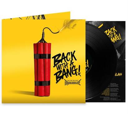 Kissin Dynamite "Back With A Bang LP BLACK"