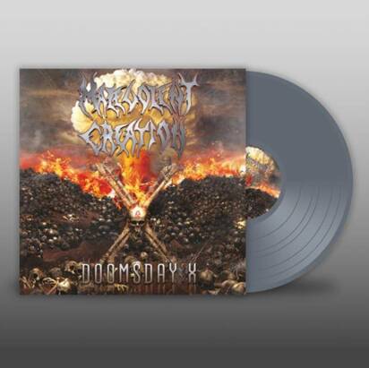 Malevolent Creation "Doomsday X LP GREY"