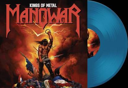 Manowar "Kings Of Metal LP BLUE"