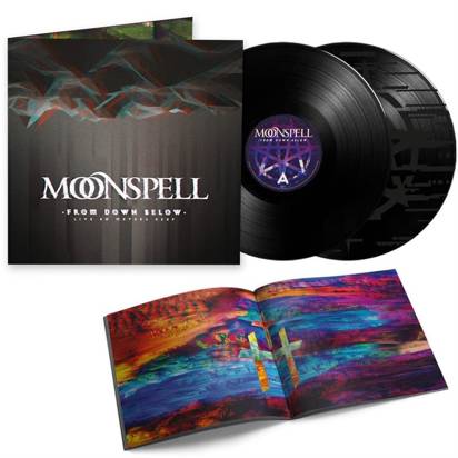 Moonspell "From Down Below Live 80 Meters Deep LP"