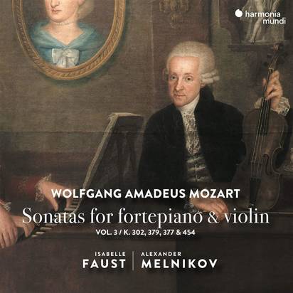 Mozart "Sonatas For Pianoforte & Violin Faust Melnikov"