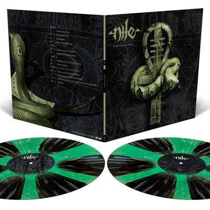 Nile "In Their Darkened Shrines LP BLACK GREEN"