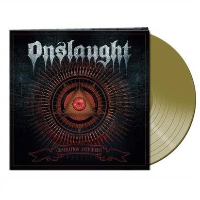 Onslaught "Generation Antichrist LP GOLD"