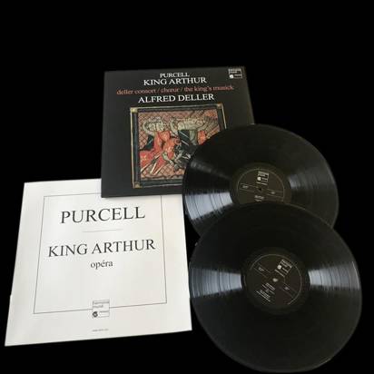 Purcell "King Arthur The King's Musick Skeaping Consort LP"