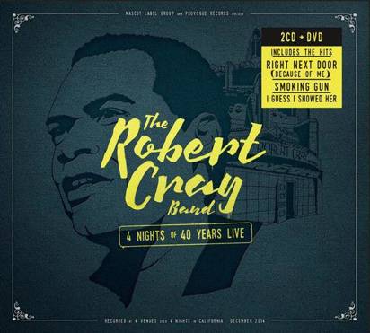 Robert Cray Band, The "4 Nights Of 40 Years Live Cddvd"
