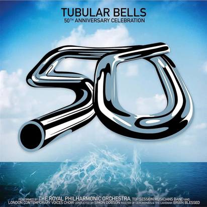 Royal Philharmonic Orchestra Brian Blessed "Tubular Bells 50th Anniversary Celebration LP BLUE PURPLE"