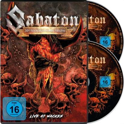 Sabaton "20th Anniversary Show BLURAY+DVD"