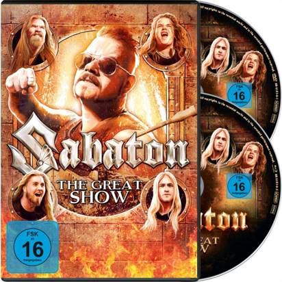 Sabaton "The Great Show BLURAY+DVD"