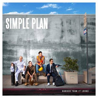 Simple Plan "Harder Than It Looks LP BLUE"