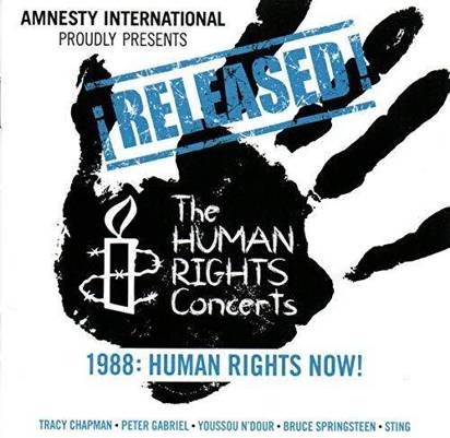 V/A "Released The Human Rights Concerts 1988 Human Rights Now CDDVD"