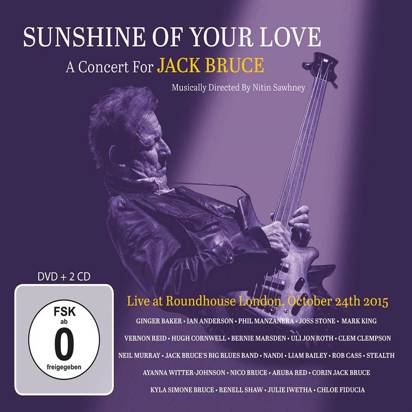 V/A "Sunshine Of Your Love A Concert For Jack Bruce CDDVD"
