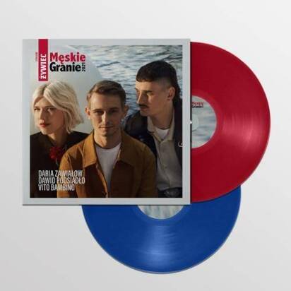 Various Artists "Męskie Granie 2021 LP RED/BLUE"