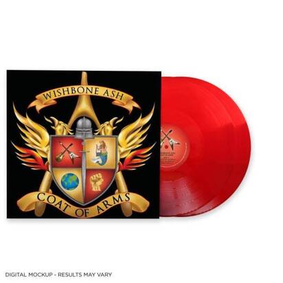 Wishbone Ash "Coat Of Arms LP RED"
