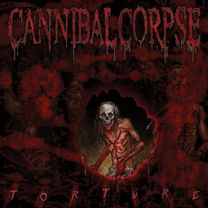 Cannibal Corpse "Torture LP GOLD BLACK MARBLED"