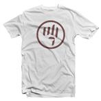 Pink Freud t-shirt z logo biały XL