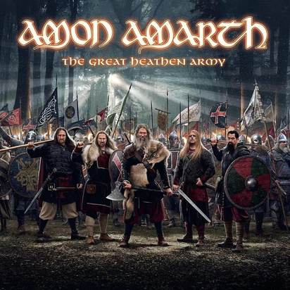 Amon Amarth "The Great Heathen Army LP BLOOD RED MRBL"