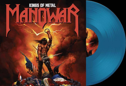 Manowar "Kings Of Metal LP BLUE"