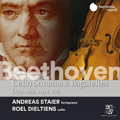 Beethoven "Cello Sonatas Op 102 - Bagatelles Opp 119 & 126 Staier Dieltiens"