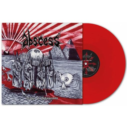 Abscess "Dawn Of Inhumanity LP RED"
