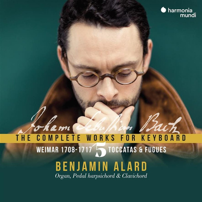 Bach "The Complete Works For Keyboard Vol 5 Alard"