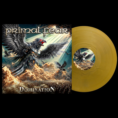 Primal Fear "Domination LP GOLD"