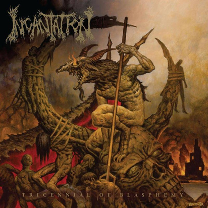 Incantation "Tricennial Of Blasphemy LP BLOOD RED"