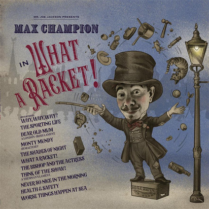 Max Champion "Mr Joe Jackson Presents Max Champion In What A Racket LP BLACK"