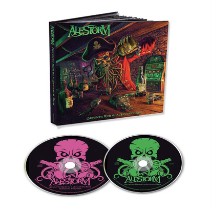 Alestorm "Seventh Rum Of A Seventh Rum LIMITED MEDIABOOK"