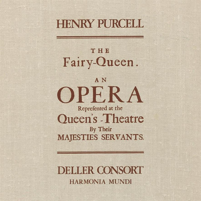 Purcell "The Fairy Queen Deller Consort Howard LP"