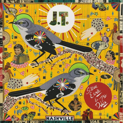 Steve Earle & The Dukes "J.T. LP BLACK"